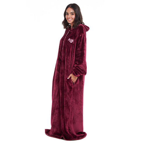 Snuggs Wearable Blanket Monk Burgundy